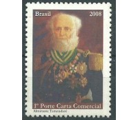 C2740 ALMIRANTE TAMANDARÉ - HERÓI NACIONAL 2008 MINT 8991